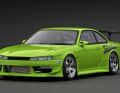 Die zweite 1:18-Version von Ignition Model zeichnet in 1:18 eine Nissan Silvia S14 im Vertex-Tuning nach