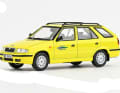 Und die tschechische Telecom fuhr im Jahre 1998 ebenfalls einen Skoda Felicia Combi, wie diese Miniatur von Abrex aus Die Cast unterstreicht ] Foto: Abrex