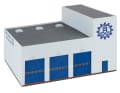 Bei der farblichen Gestaltung der Bauteile stehen außen die THW-Töne Weiß und Blau bei dem 1:87-Bausatz im Vordergrund ] Foto: Werk