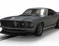 Auch der graue Ford Mustang Fastback Boss 429 von John Wick kommt im Maßstab 1:32 für die Autorennbahn