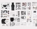 Dieses Bild unterstreicht die Komplexität des Kits, der insgesamt aus 556 verschiedenen Bauteilen besteht ] Foto: Werk