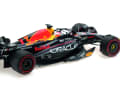 In der Heckansicht des Verstappen-Boliden ist der filigrane Heckflügel gut zu erkennen