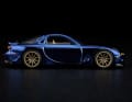 Der RX7 von 1993 gilt als Designklassiker. Das sieht der Sammler auch an der Miniatur sofort. ] Foto: Hot Wheels
