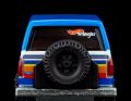 Am Heck trägt dieser Bronco selbstverständlich das Reserverad und den "Hot Wheels"-Schriftzug ] Foto: Werk