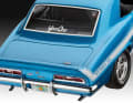 Die Heckansicht zeigt, dass sich mit dem Kit alle dekorativen Besonderheiten des Filmautos aus "Fast & Furious II" nachzeichnen lassen ] Foto: Revell