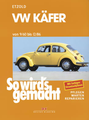 VW Käfer 9/60 bis 12/86