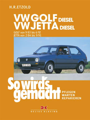 VW Golf II Diesel 9/83-6/92, Jetta Diesel 2/84-9/91