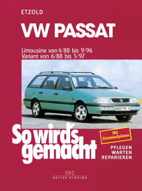 VW Passat - Limousine 4/88-9/96, Variant 6/88-5/97