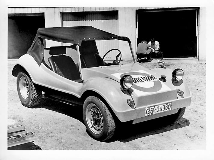   Rüdiger Etzold 1969 in GF: "Wir bauen ein Springinsfeld-Auto, einen Buggy oder auch ganz einfach einen Floh. Ein Spaß-Auto, das so schick sein wird, daß es jedem anderen die Schau stehlen wird." Und sie bauten es