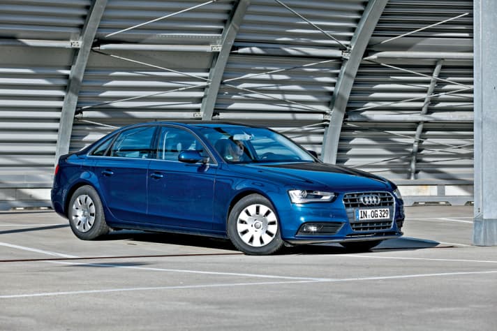   Musterbeispiel für gutes Design: Der Audi A4 wirkt trotz seiner Reife top aktuell