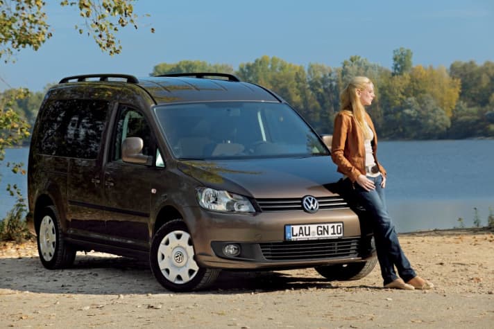   Campingtest: Natürliche Reisemobile VW Caddy Maxi
