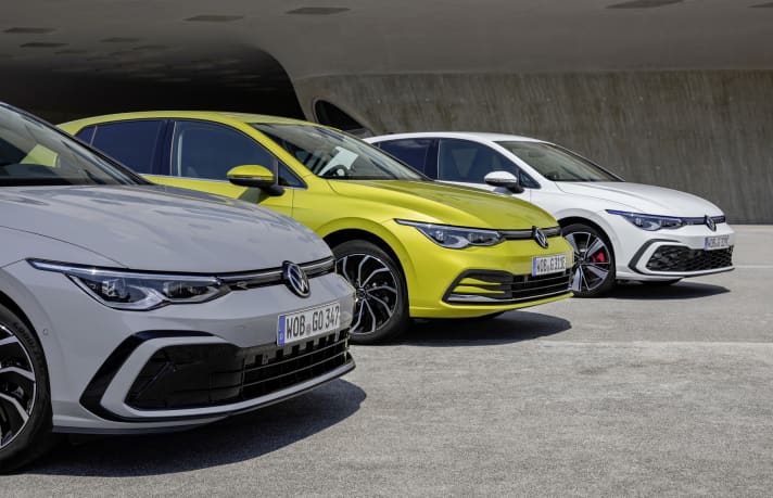  Der neue Volkswagen Golf 1.5 eTSI, Golf eHybrid und Golf GTE