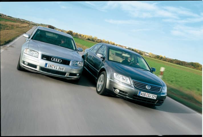   Vergleich: Audi A8 V6 TDI gegen Phaeton V6 TDI