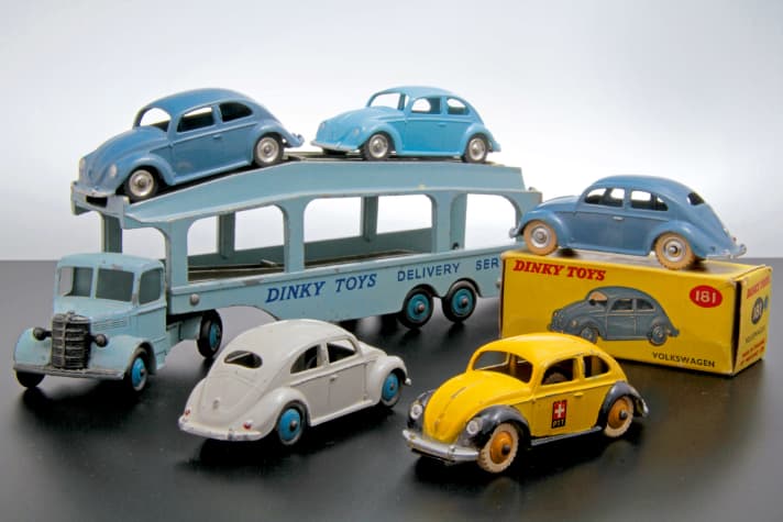   VW-Vitrine: Dinky Toys aus Liverpool - Teil 1