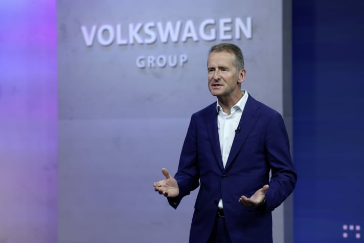 Herbert Diess scheidet im gegenseitigen Einvernehmen zum selben Zeitpunkt als Vorstandsvorsitzender aus. Bild: Volkswagen AG