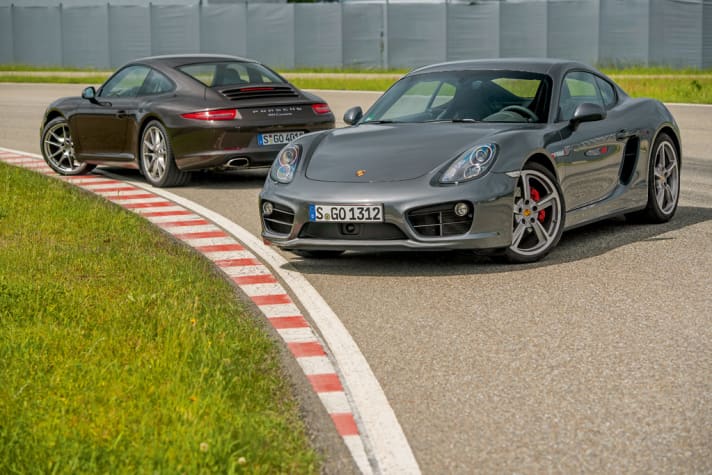   Vergleichstest: Porsche Cayman S vs. 911 Carrera