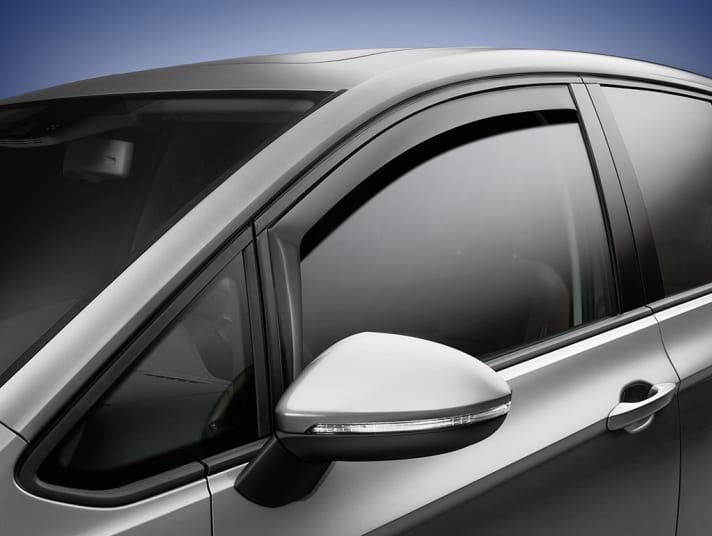    	Die UV-beständigen und waschstraßenfesten Volkswagen Original Windabweisersorgen durchgängig für Frischluft, denn die Fenster können – unabhängig von der Witterung – geöffnet bleiben
