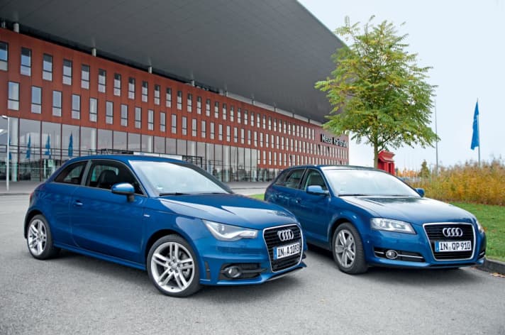   Vergleichstest: Audi A1 1.4 TFSI 122 PS vs. A3 1.4 TFSI 125 PS