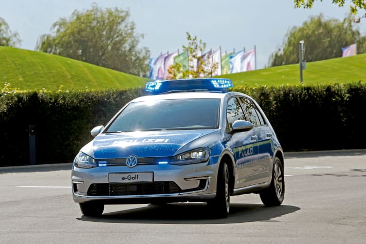   Polizei-E-Golf