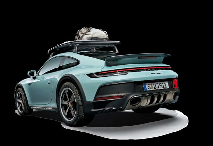 Exklusiver Porsche-911-Dakar-Farbton: Shadegreen | een