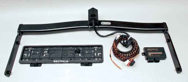   Westfalia-Heckträger am Scirocco