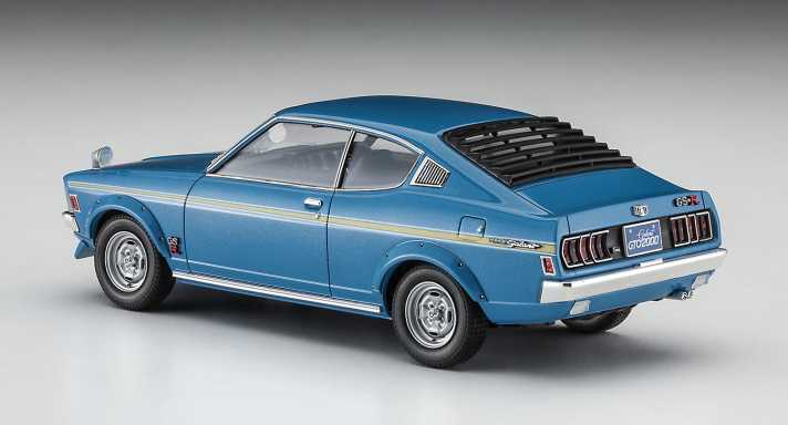 Die Heckansicht des Mitsubishi GTO 2000 zeigt, dass die japanischen Designer sich damals von den Fastback-Coupés aus den Vereinigten Staaten bei der Formgebung inspirieren ließen]Foto: Werk