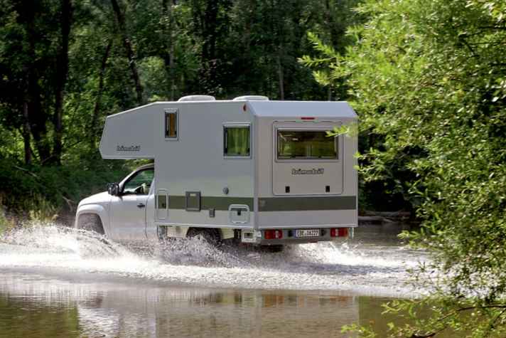   Test: VW Amarok SC 2.0 TDI 140 PS 4Motion Bimobil Husky 270/4