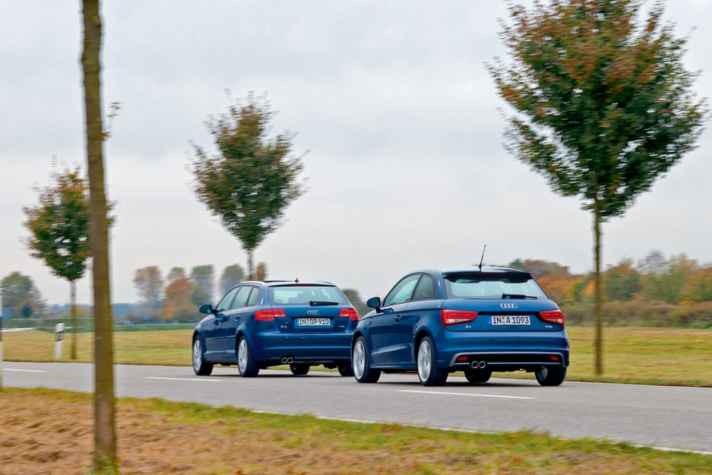 Vergleichstest: Audi A1 1.4 TFSI 122 PS vs. A3 1.4 TFSI 125 PS