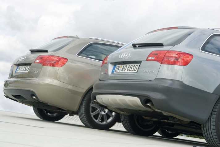   Vergleich: A6 Allroad vs. A6 Avant je 2.7 TDI 180 PS