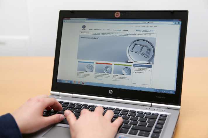   Digitale Bedienungsanleitungen von Volkswagen jetzt online verfügbar
