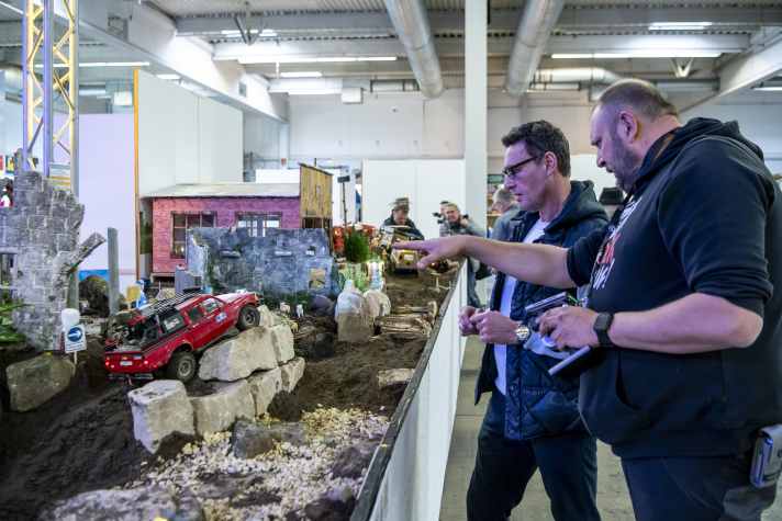 INTERMODELLBAU 2024, Halle 5, SHERPA Trophy, RC-Car, Geländewagen