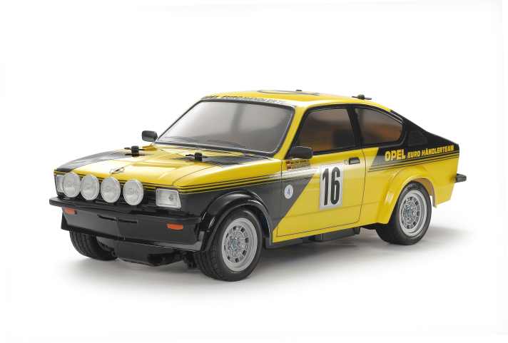 Tamiya überrascht die Freunde funkferngesteuerter RC-Modelle mit einem Klassiker von Opel. Die Japaner bringen im RC-Bereich als Neuheit den Opel Kadett GT/E für die Racer-Fans