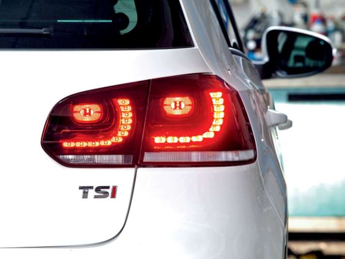   LED-Rückleuchten und GTI-Heck für Golf 6