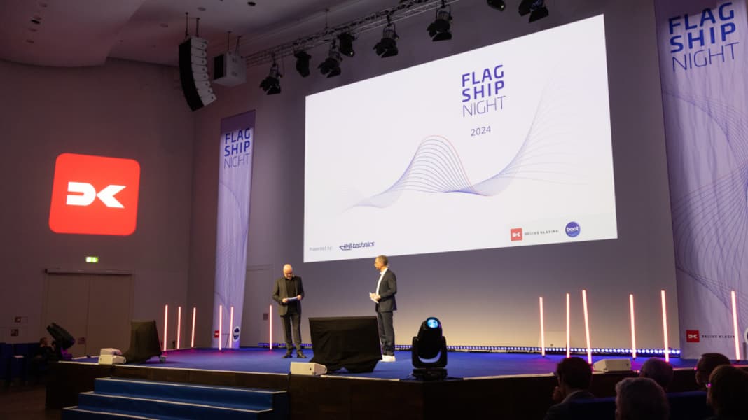 FLAGSHIP NIGHT 2024 - Das sind Europas Segel- und Motorboote des Jahres!