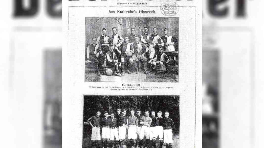 „Der Kicker“ 1920 / „kicker“ 2020