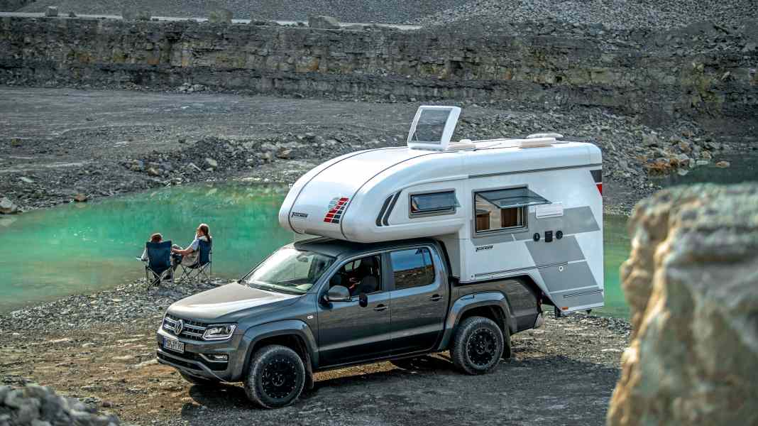 VW Amarok & Tischer Trail 230S – Aufgesattelt