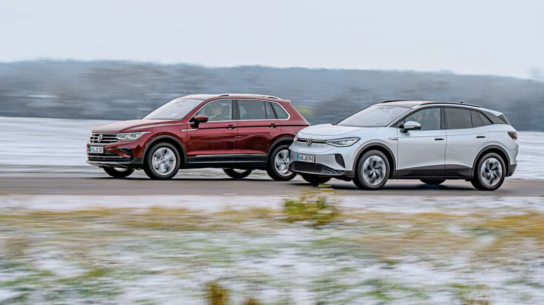 VW Tiguan vs. VW ID.4 – 2.0 TDI DSG vs. Pro Performance - Staffelübergabe?