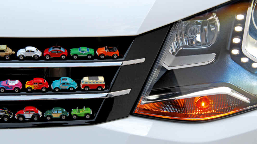 VW-Vitrine: Micro Machines - Winzig, witzig, wunderbar