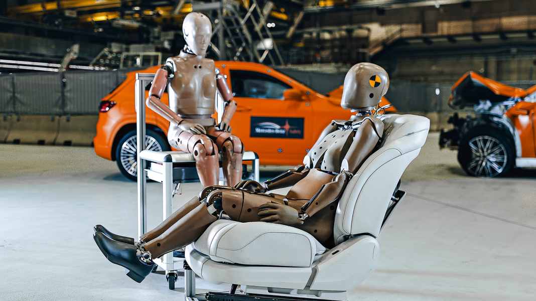 Euro NCAP Crashtest: Mit Puppen Leben retten