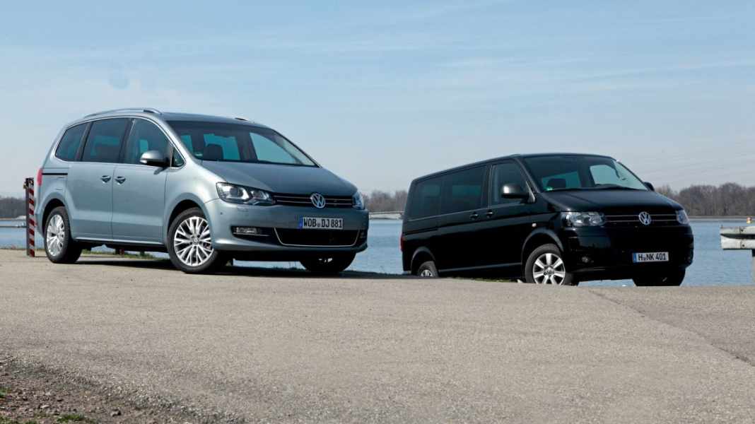 Vergleichstest: Sharan vs. T5 Multivan 2.0 TDI 140 PS - Titel-Kampf