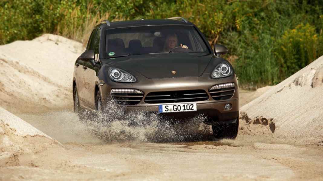 Kurztest: Porsche Cayenne V6 3.6 mit 300 PS - Basis-Lager