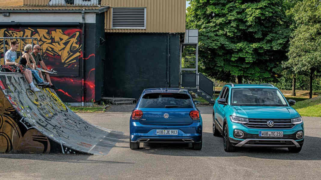 Vergleich: VW Polo vs. VW T-Cross 1.0 TSI - Klassenkampf