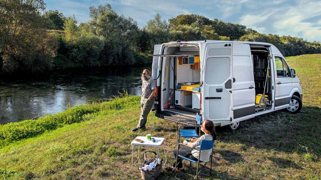 Test: Wohnmodul Plugvan im VW Crafter - Living in a Box