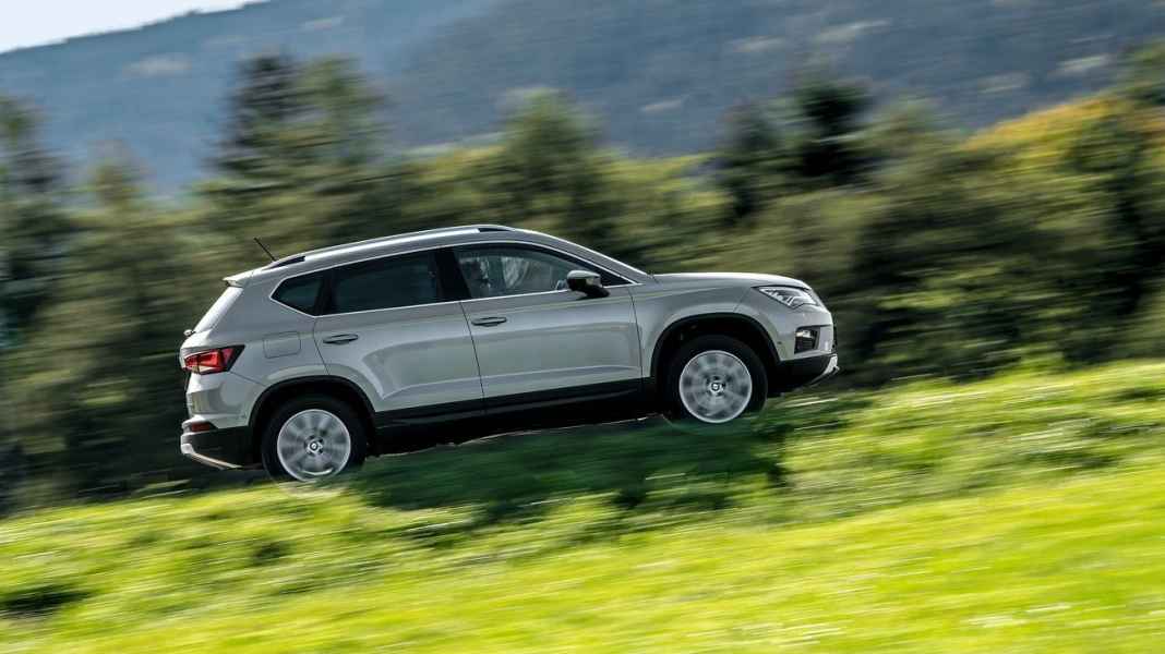 Test: Seat Ateca 1.0 TSI Ecomotive - Start-Aufstellung