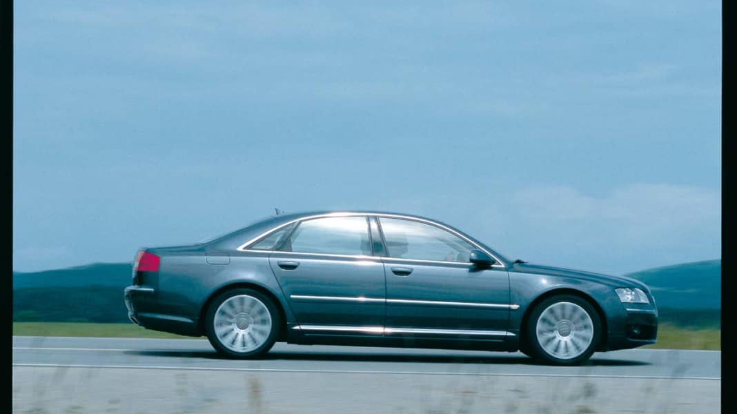Test: Audi A8 6.0 W12 mit 450 PS - KURZES VERGNÜGEN