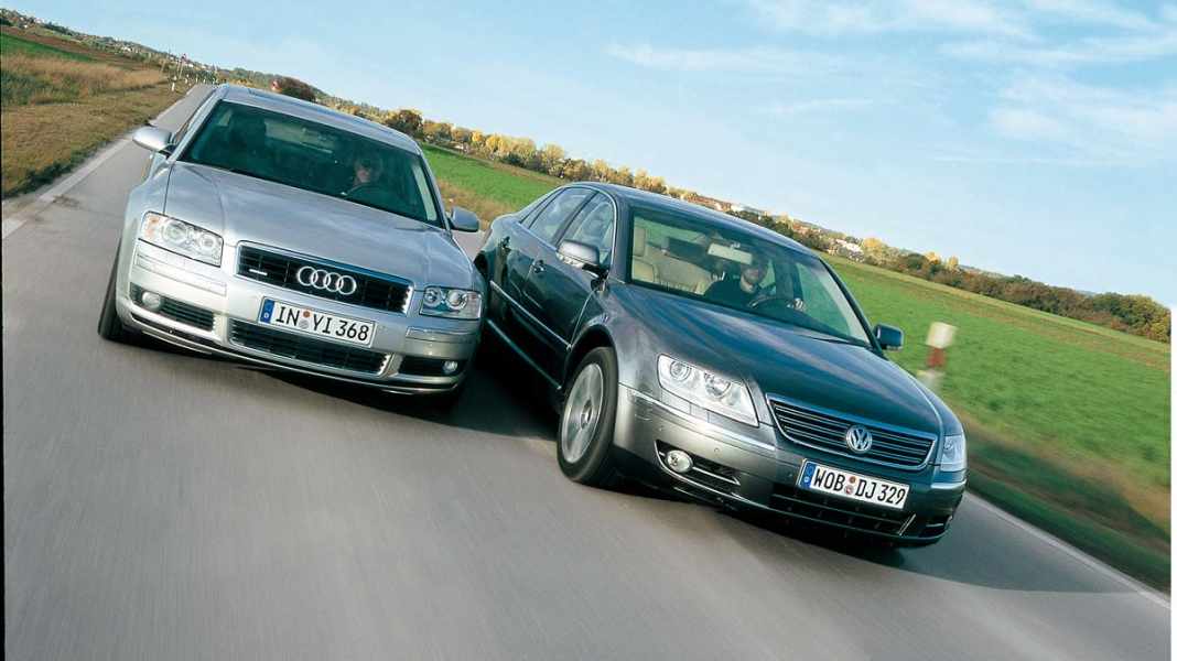 Vergleich: Audi A8 V6 TDI gegen Phaeton V6 TDI - REINER LUXUS