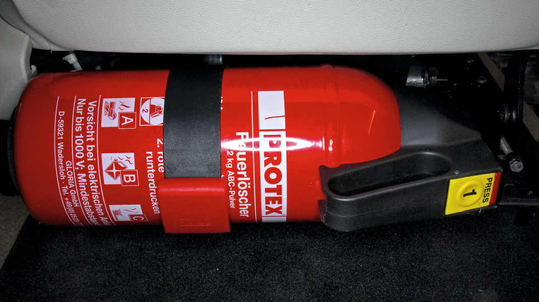 Quick-Service: Feuerlöscher-Halter - Feuerlöscher-Halter