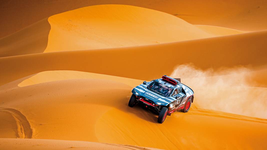 Motorsport: Audi bei der Rallye Dakar – Mit Pioniergeist durch die Wüste