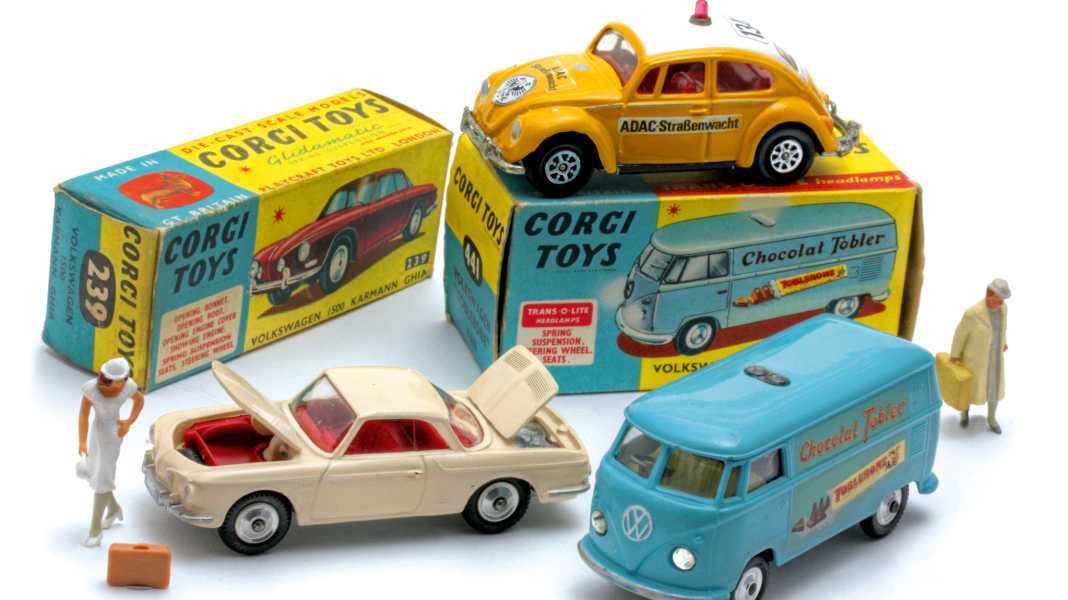 VW-Vitrine: Die Geschichte von Corgi Toys - Die mit dem Hund