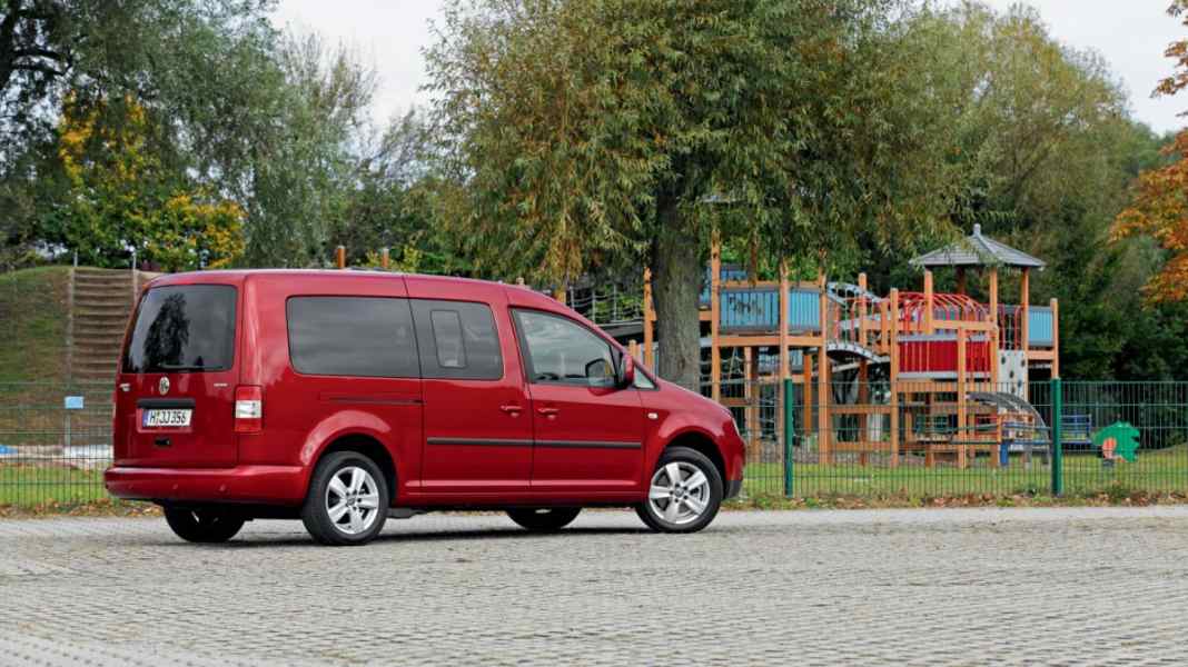 Test: VW Caddy Maxi Life EcoFuel mit 109 PS - Spitzenreiter